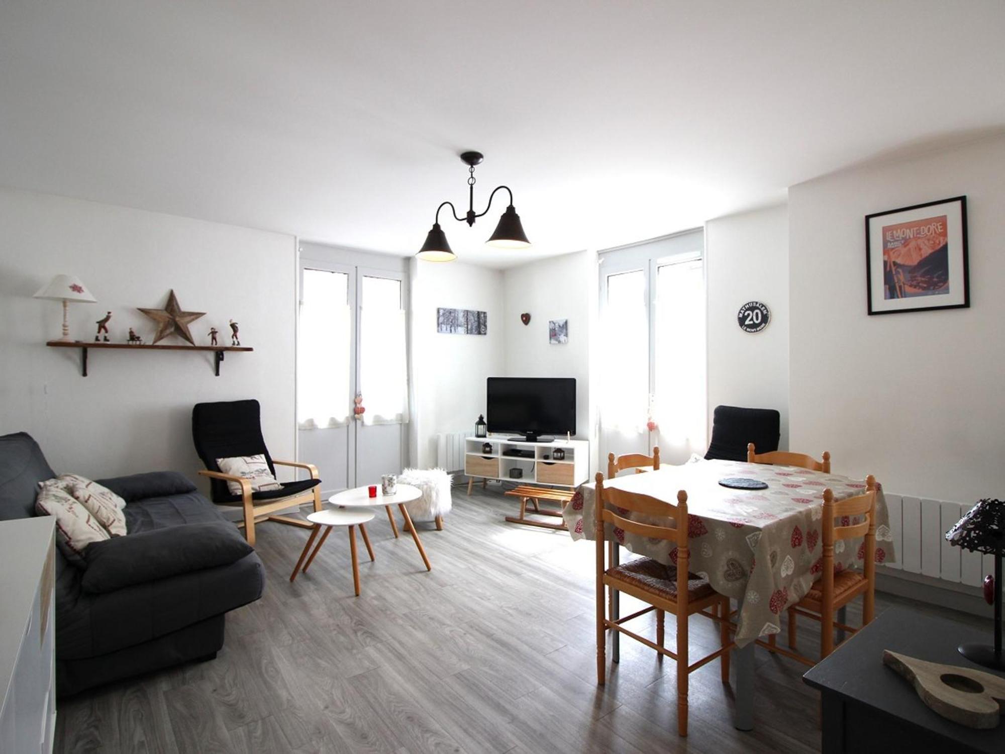 Appartement F2 6 Couchages Centre-Ville Proche Thermes - Fr-1-415-15 Ле-Мон-Дор Экстерьер фото
